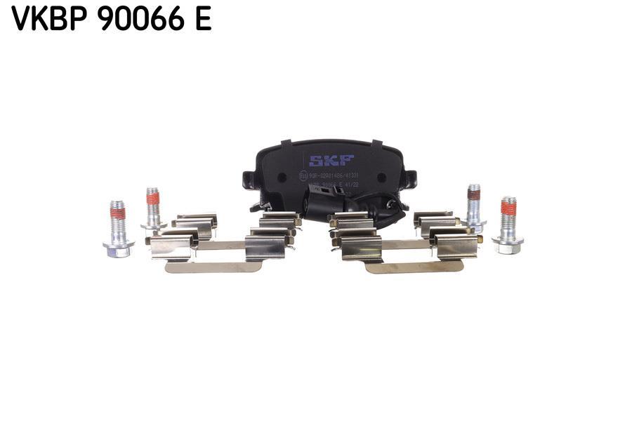 Jeu de 4 plaquettes de frein SKF ref. VKBP 90066 E